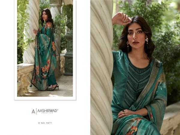 Aashirwad Gulkand Aarushi Silk Designer Dress Material Collection